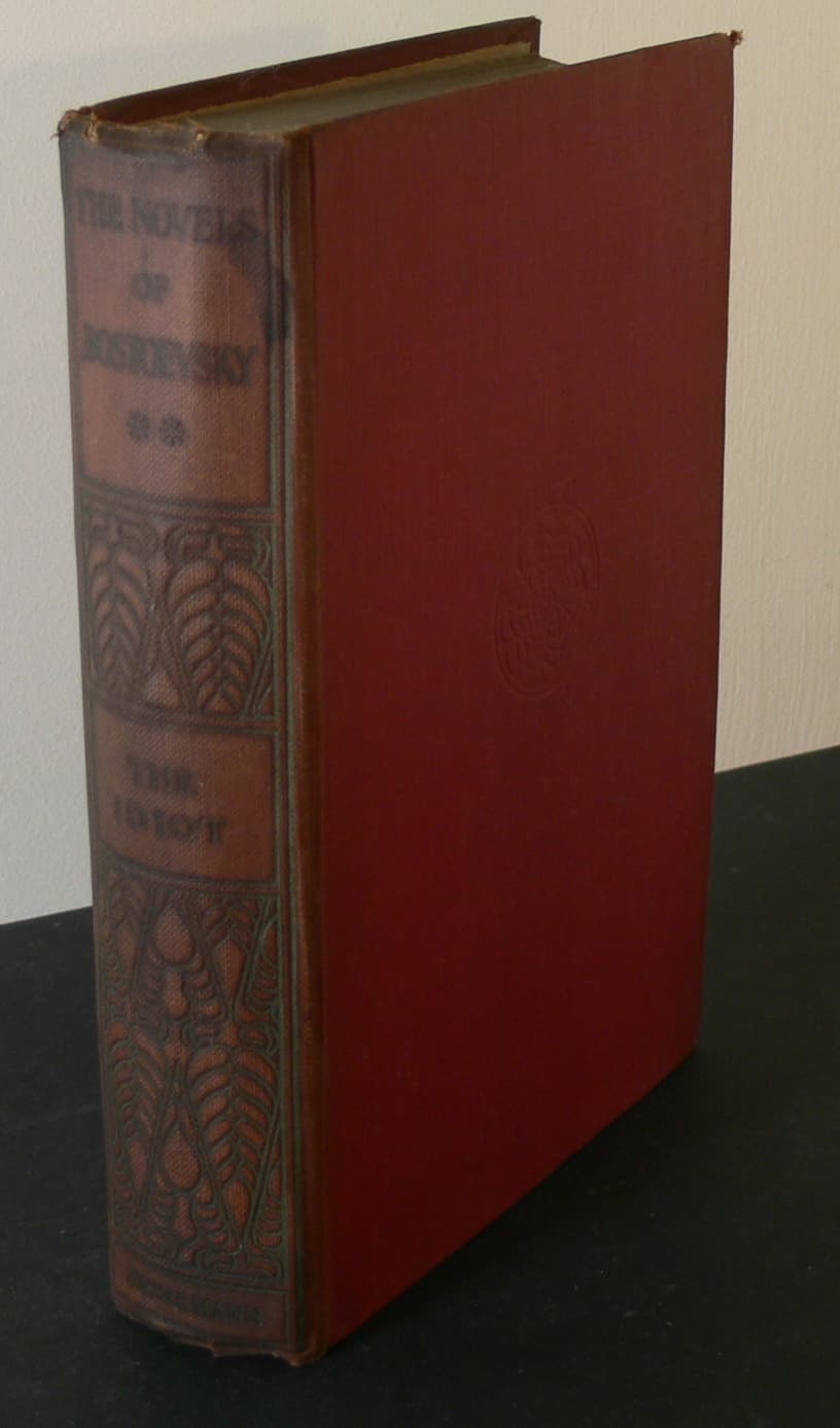 Antique The Idiot, Fyodor Dostoevsky First Edition Antique The Idiot, Fyodor Dostoevsky First Edition